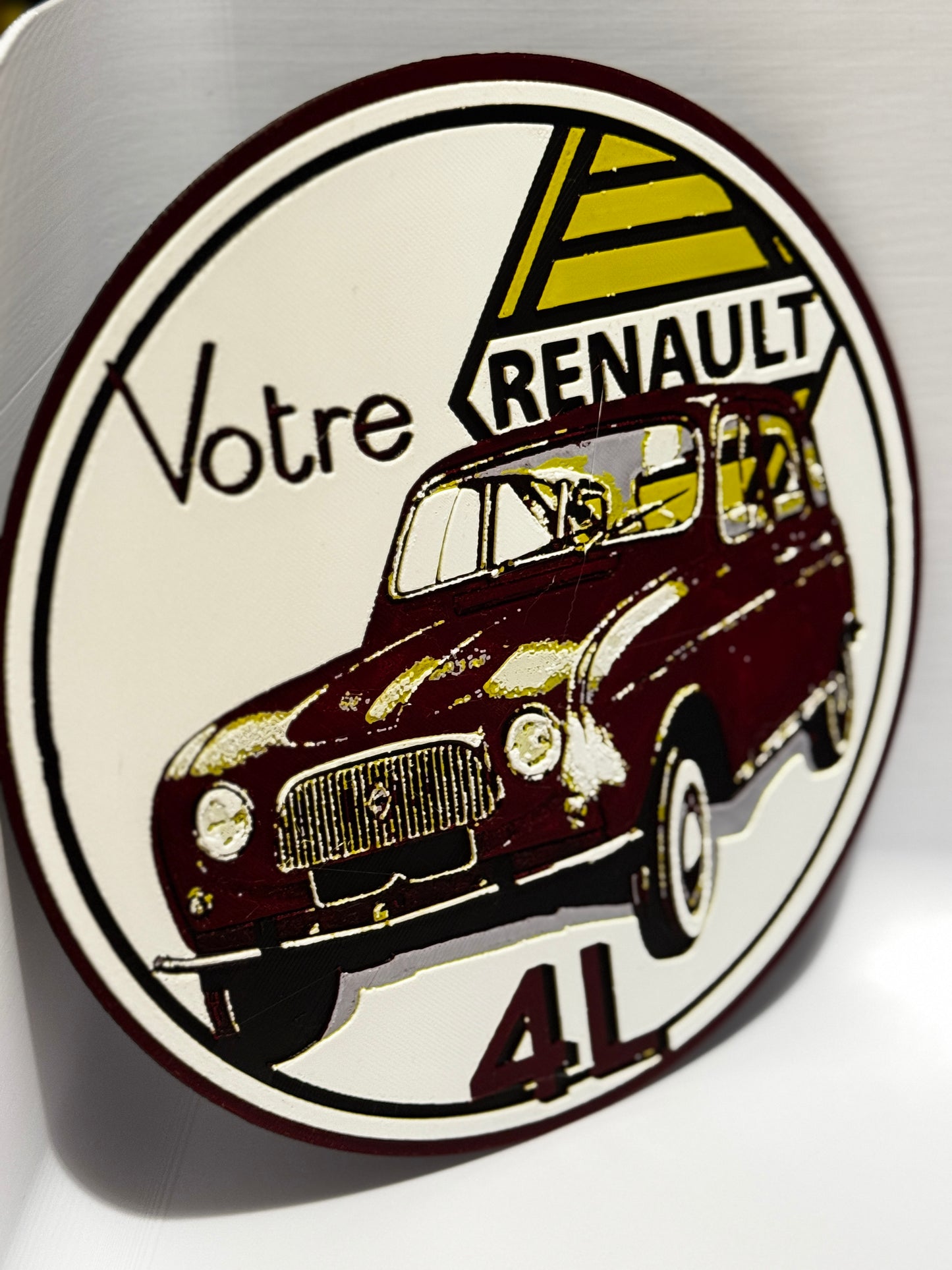 Hueforge vintage RENAULT 4L
