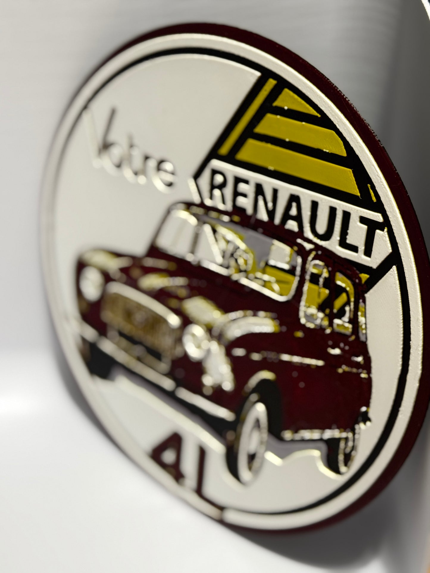 Hueforge vintage RENAULT 4L
