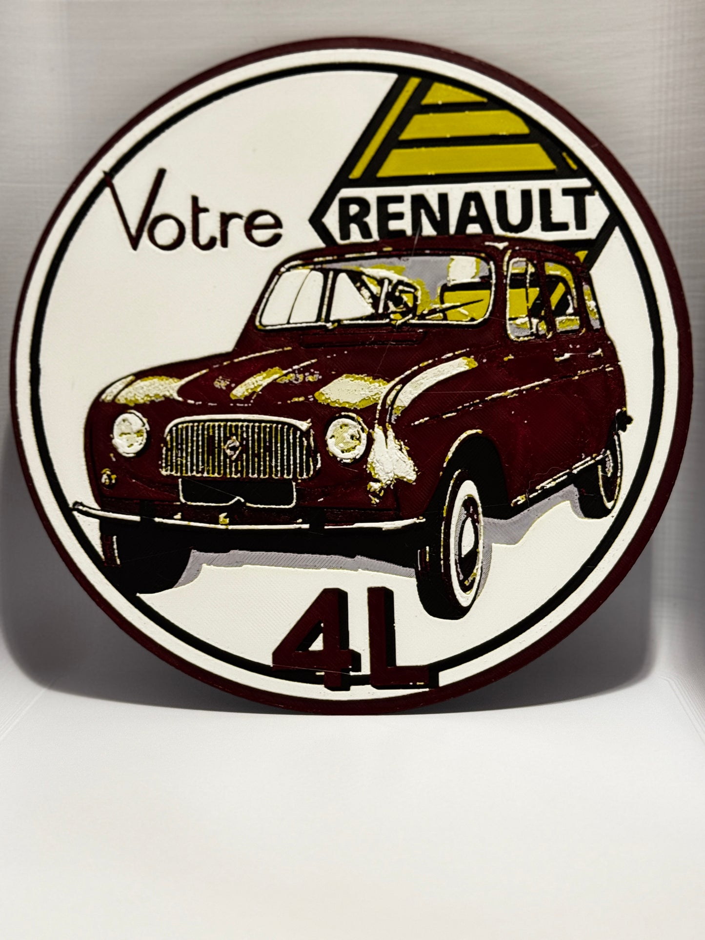 Hueforge vintage RENAULT 4L