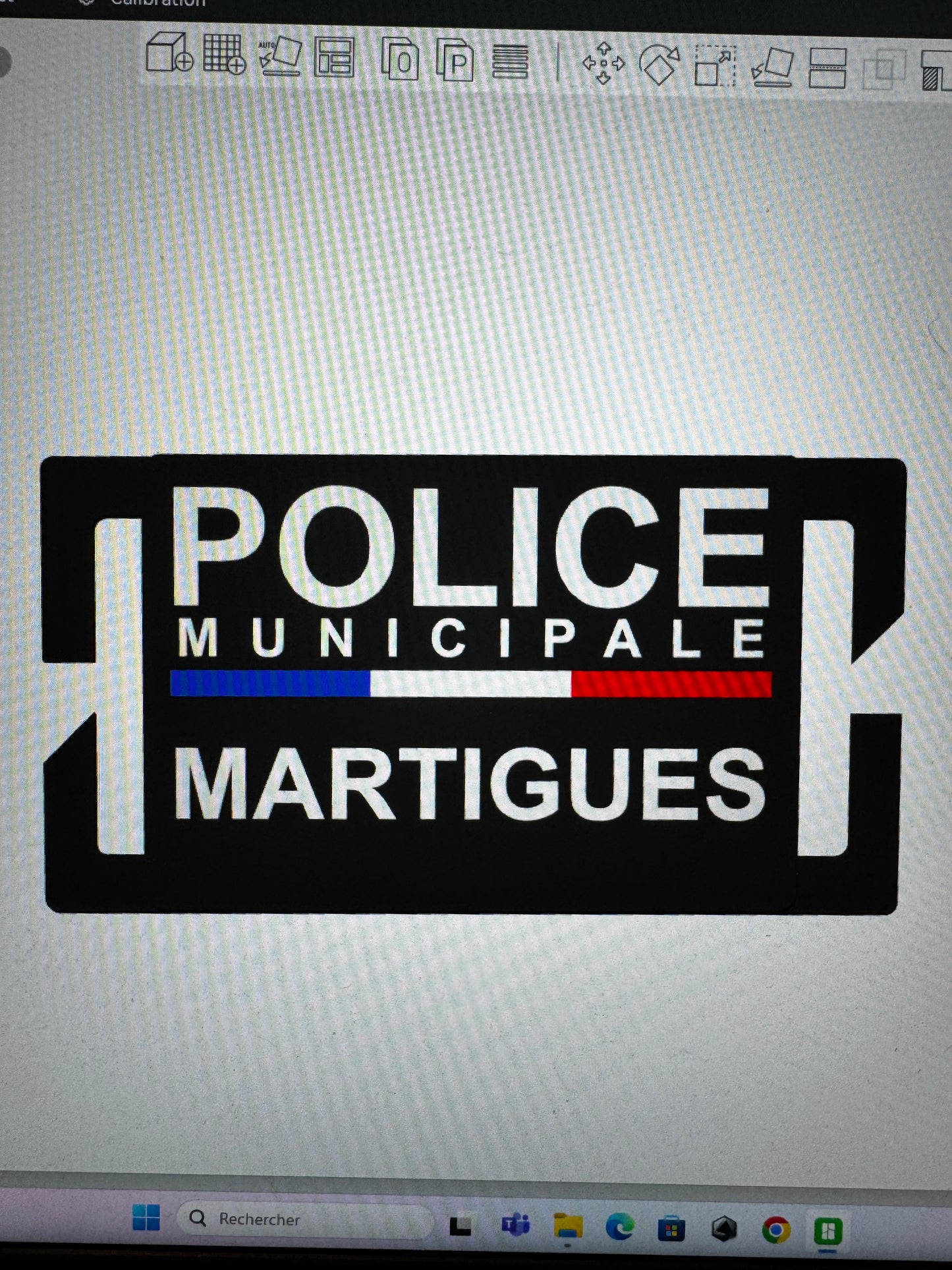 Badge Police Municipale, Martigues