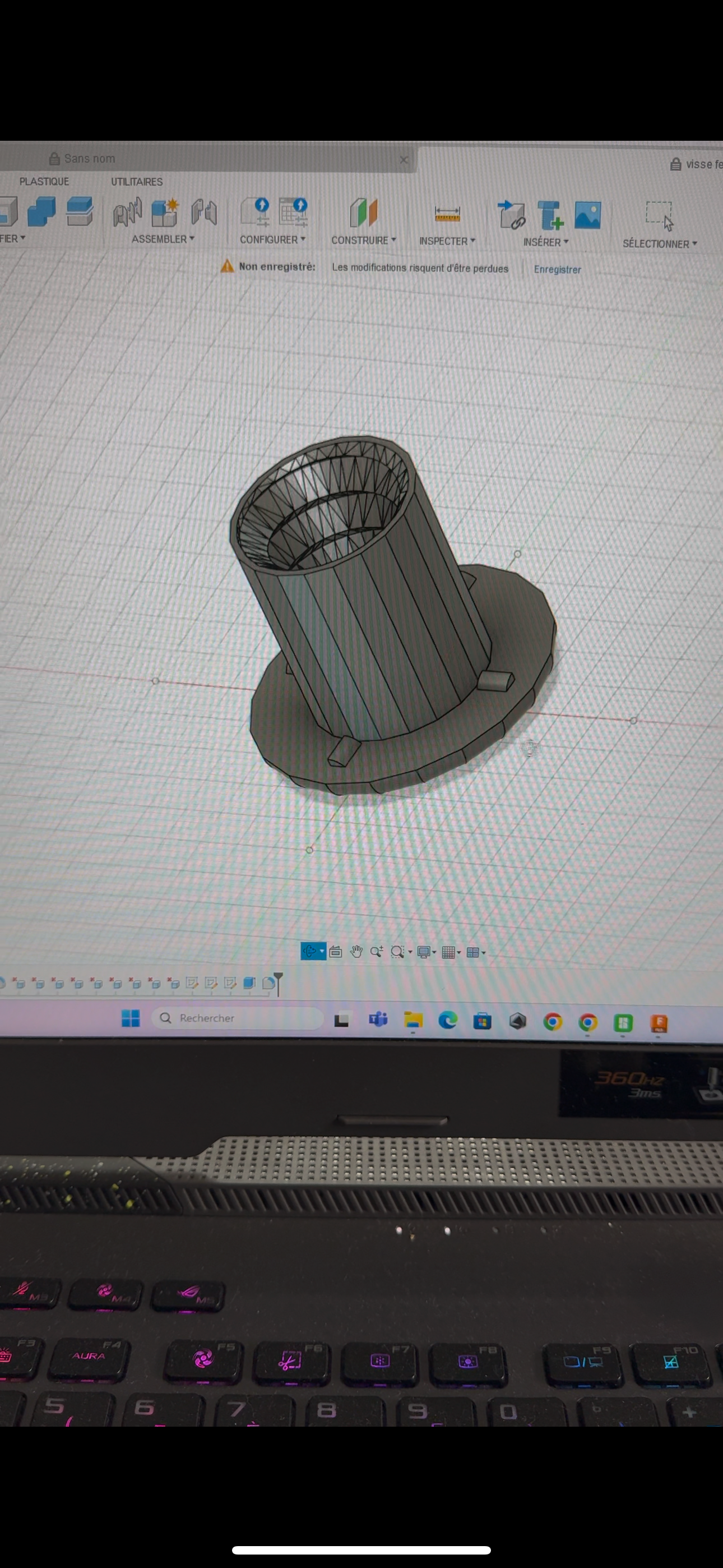 Modélisation et création vis SMOBY