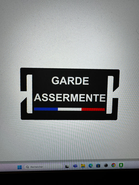 Badge, Garde Assermenté